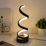Spiral Modern Table Lamp