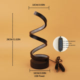 Spiral Modern Table Lamp