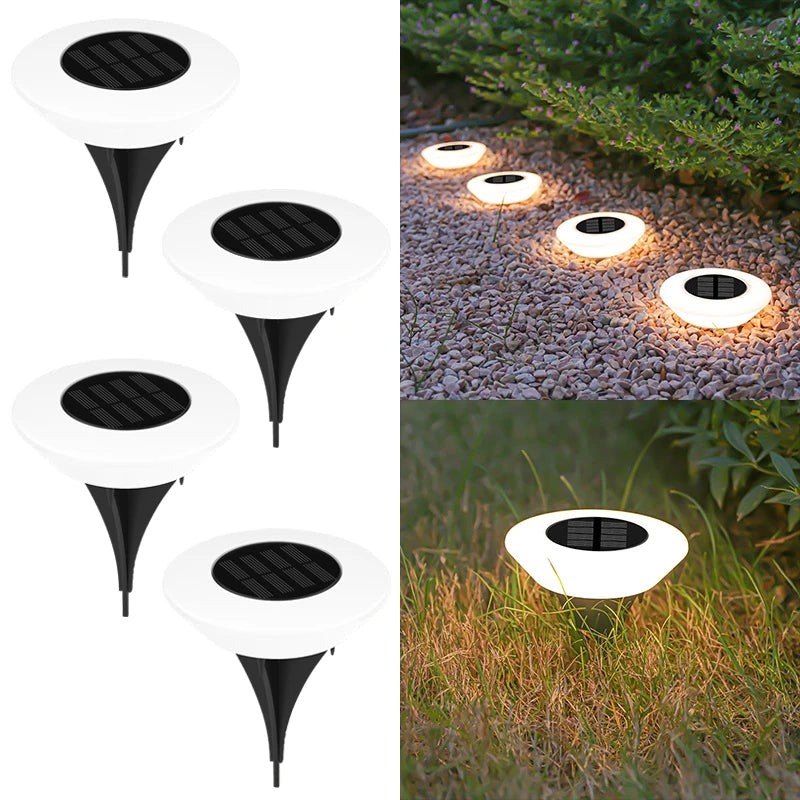 Solar Ground Lights (4-Pack)