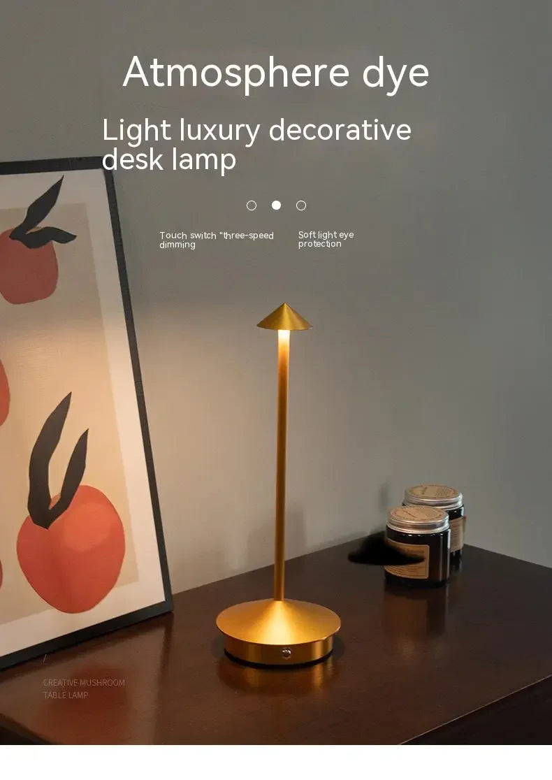 Rechargeable Touch Table Lamp