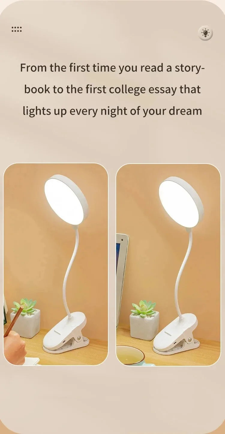 Clamp-On LED Study Lamp