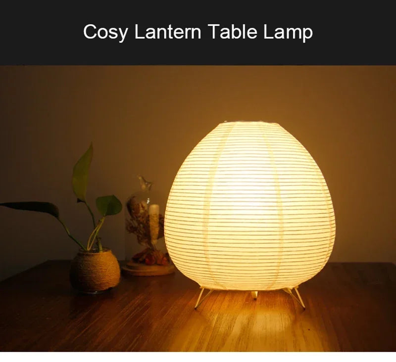 Japanese Lantern Table Lamp