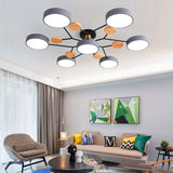 Nordic Wooden LED Ceiling Lamp