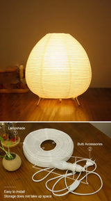 Japanese Lantern Table Lamp