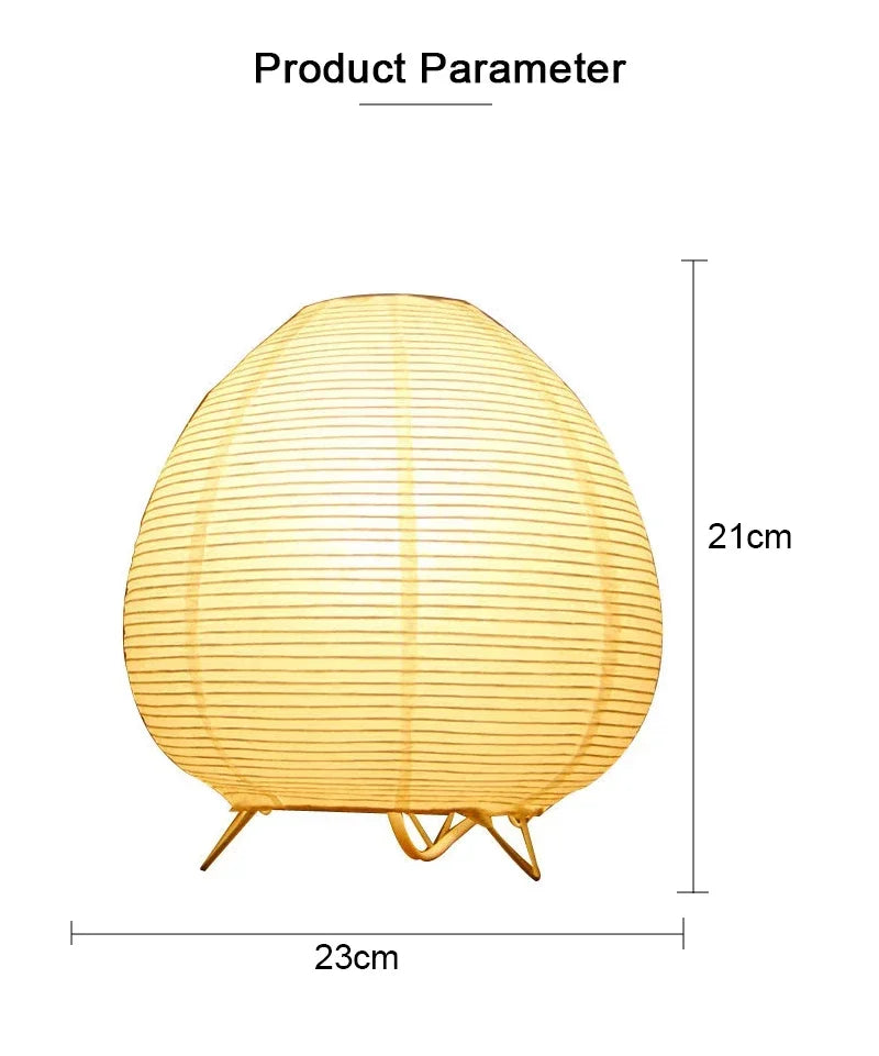 Japanese Lantern Table Lamp
