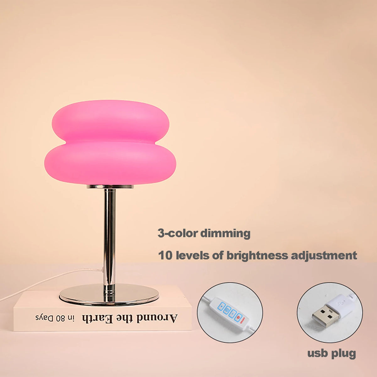 LED Mushroom Table Lamp