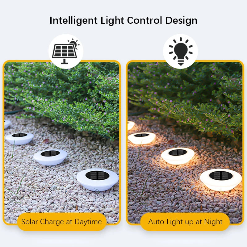 Solar Ground Lights (4-Pack)