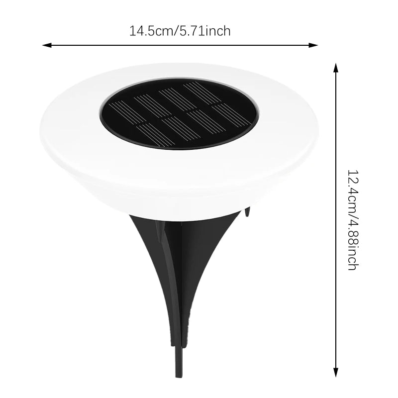 Solar Ground Lights (4-Pack)