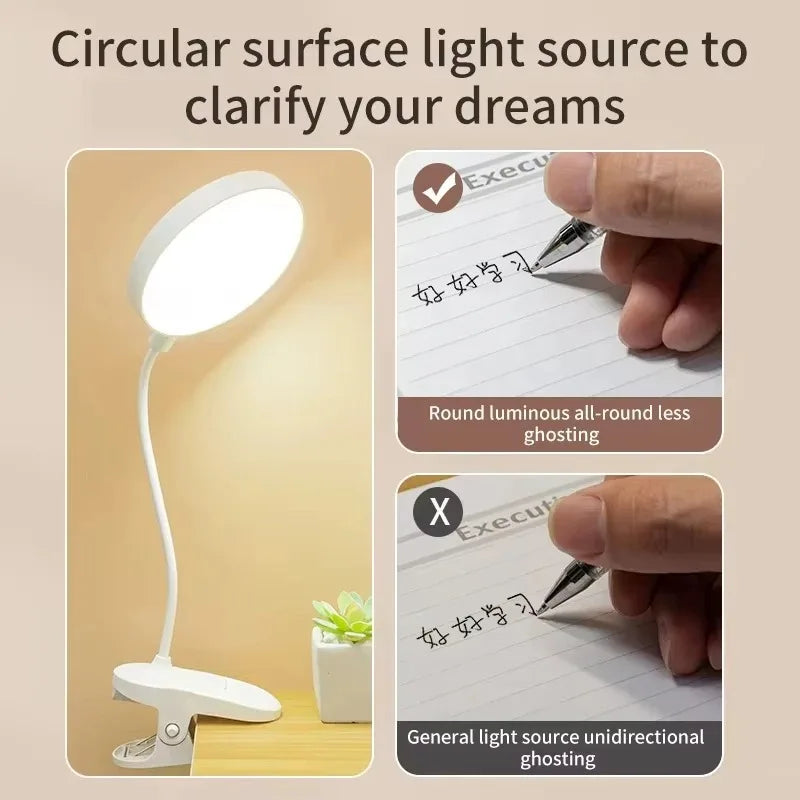 Clamp-On LED Study Lamp
