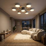 Nordic Wooden LED Ceiling Lamp - minimalist home lifestyle